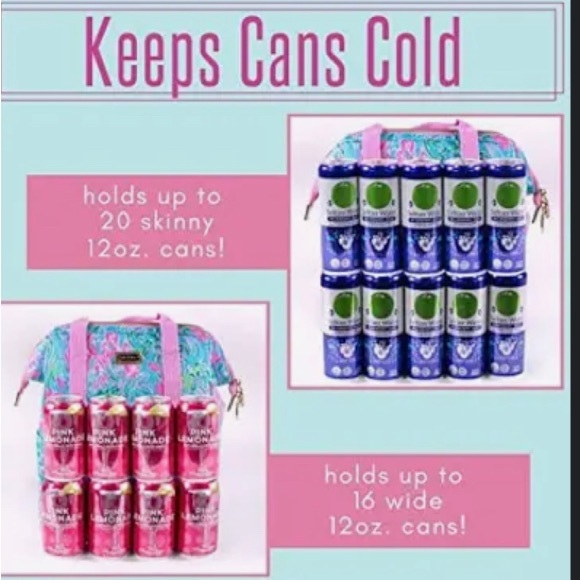 Lilly Pulitzer cooler backpack - Picture 4 of 5